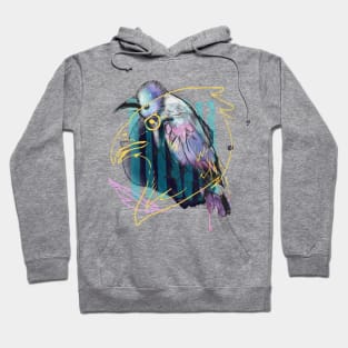 Raven abstract collage Hoodie